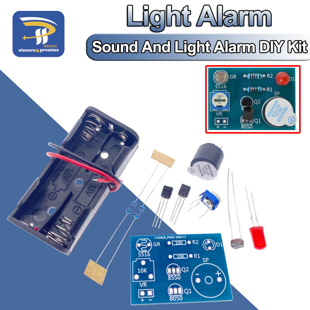 Useful Diy Electronics - 감광성 사운드 라이트 알람 DIY 키트,