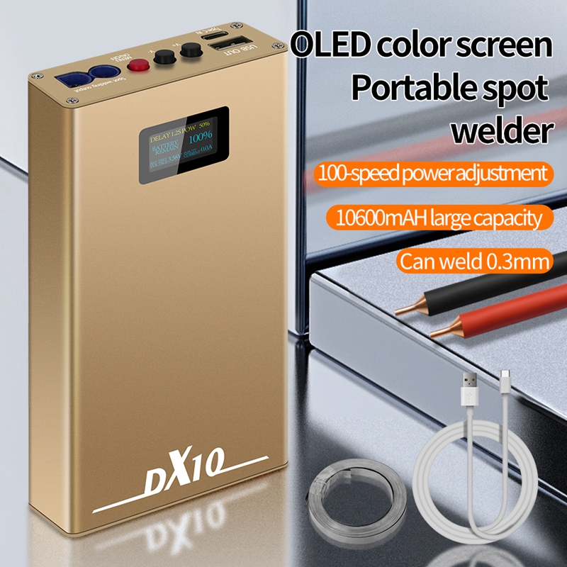 Diy Electronics Spot Welder - 10600mah DX10 휴대용 스폿 용접기 기계