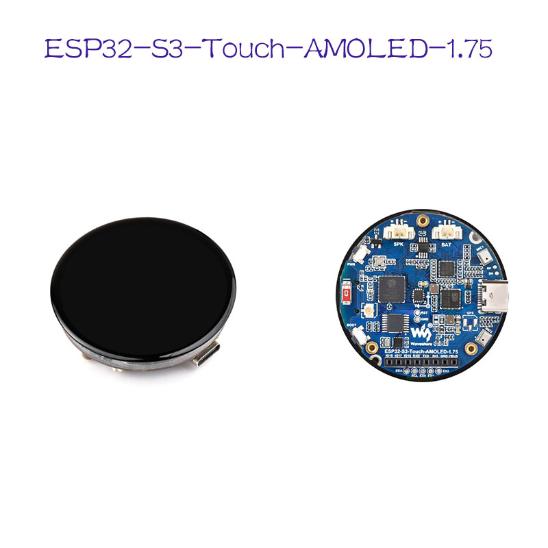 Diy Wearable Electronics - ESP32-S3 WiFi+BLE 5.0 개발 키트 1.75인치