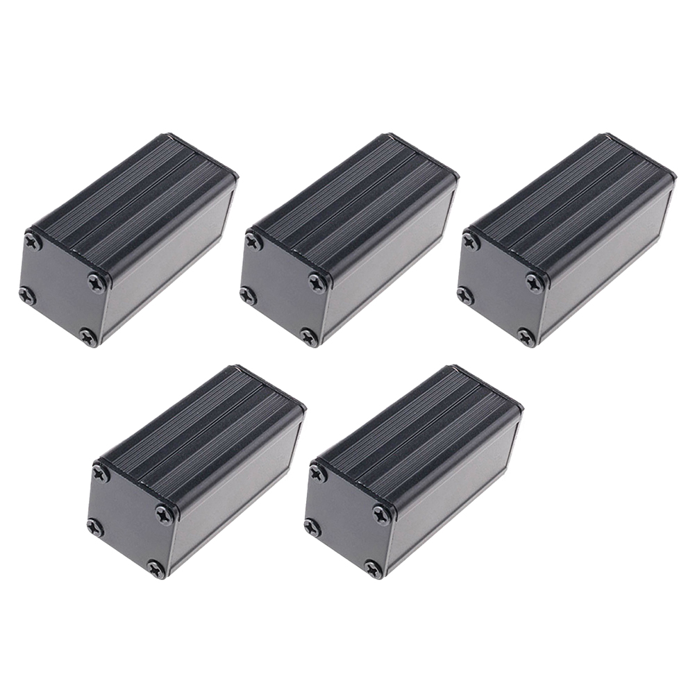Diy Enclosure For Electronics - 5pcs 압출 PCB 알루미늄 상자 블랙