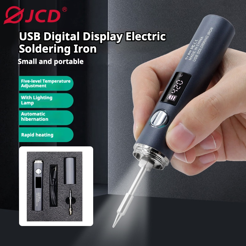 Flux Pen Electronics - USB 타입-C 납땜 인두, 5단 속도조절