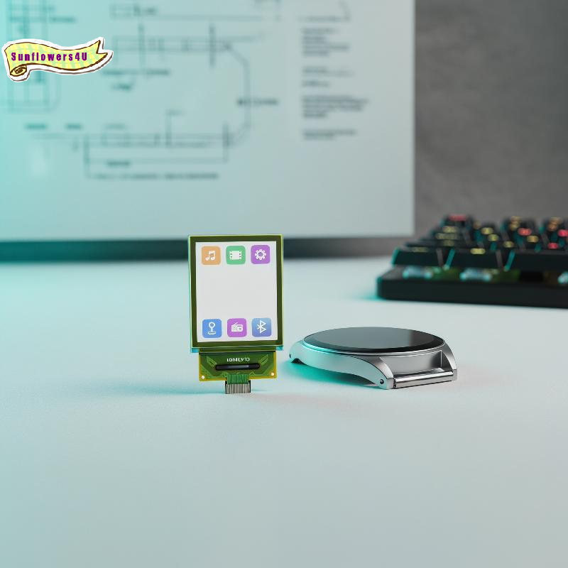 Diy Wearable Electronics - 1.5인치 투명 PMOLED 패널 128x64 65K