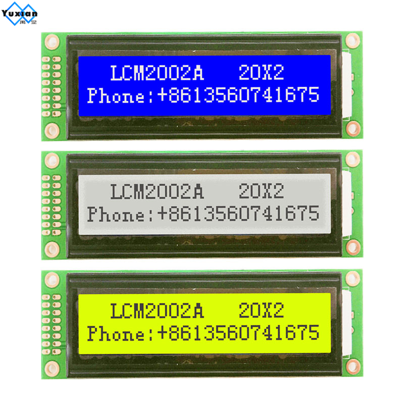 I2C Lcd Display - 20X2 LCD 디스플레이 모듈 I2C 2002A