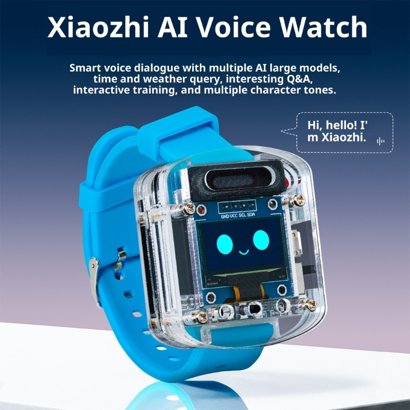 Diy Wearable Electronics - AI 음성 제어 시계 키트 충전식