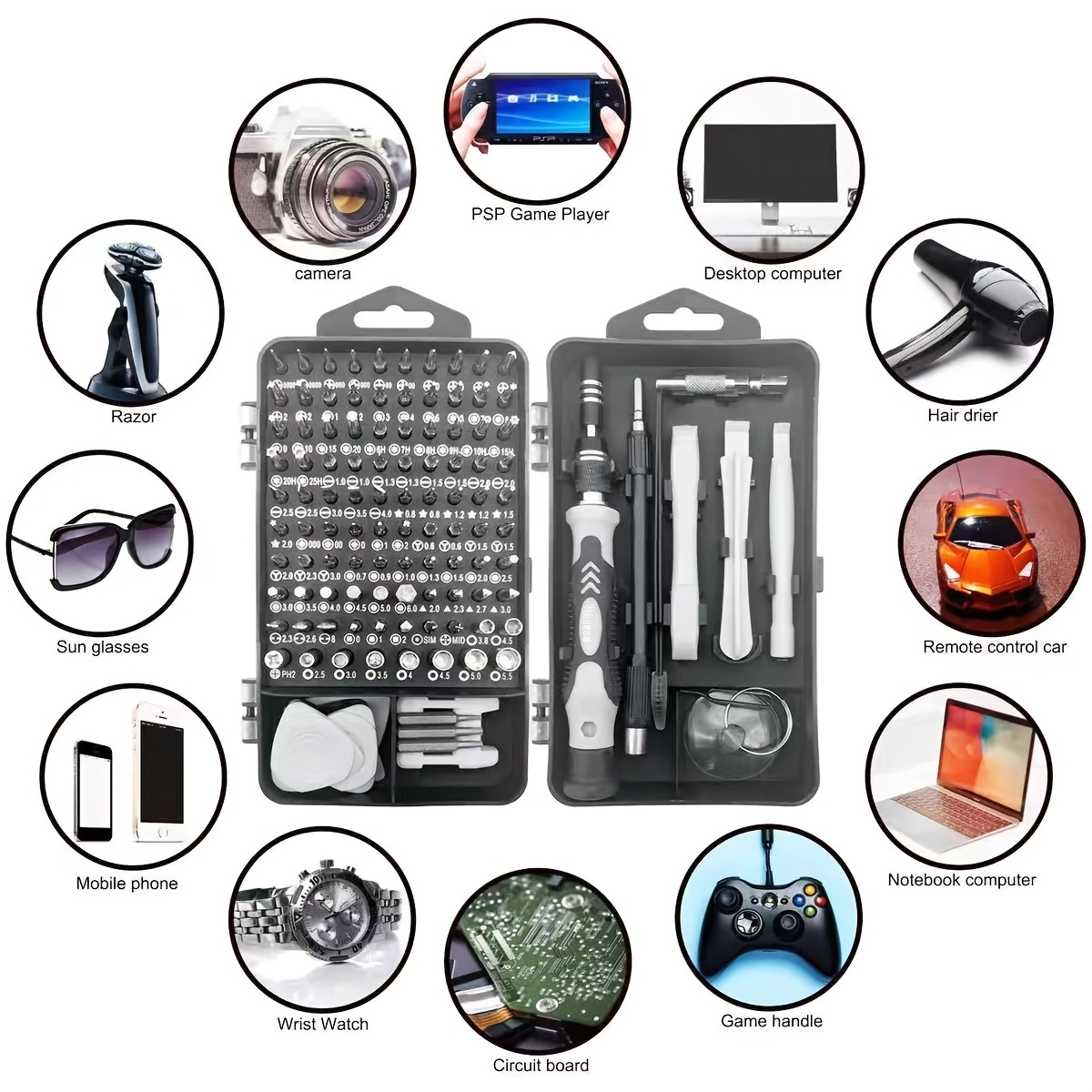 115in1 드라이버 비트 세트, 고경도, 전기 드릴/ - Useful Diy Electronics 리뷰 및 가격
