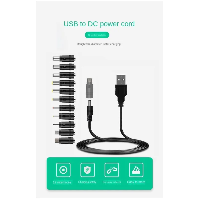 1M/2M USB-DC 전원 케이블, DC 5V 전원  - Diy Electronics Wire 리뷰 및 가격