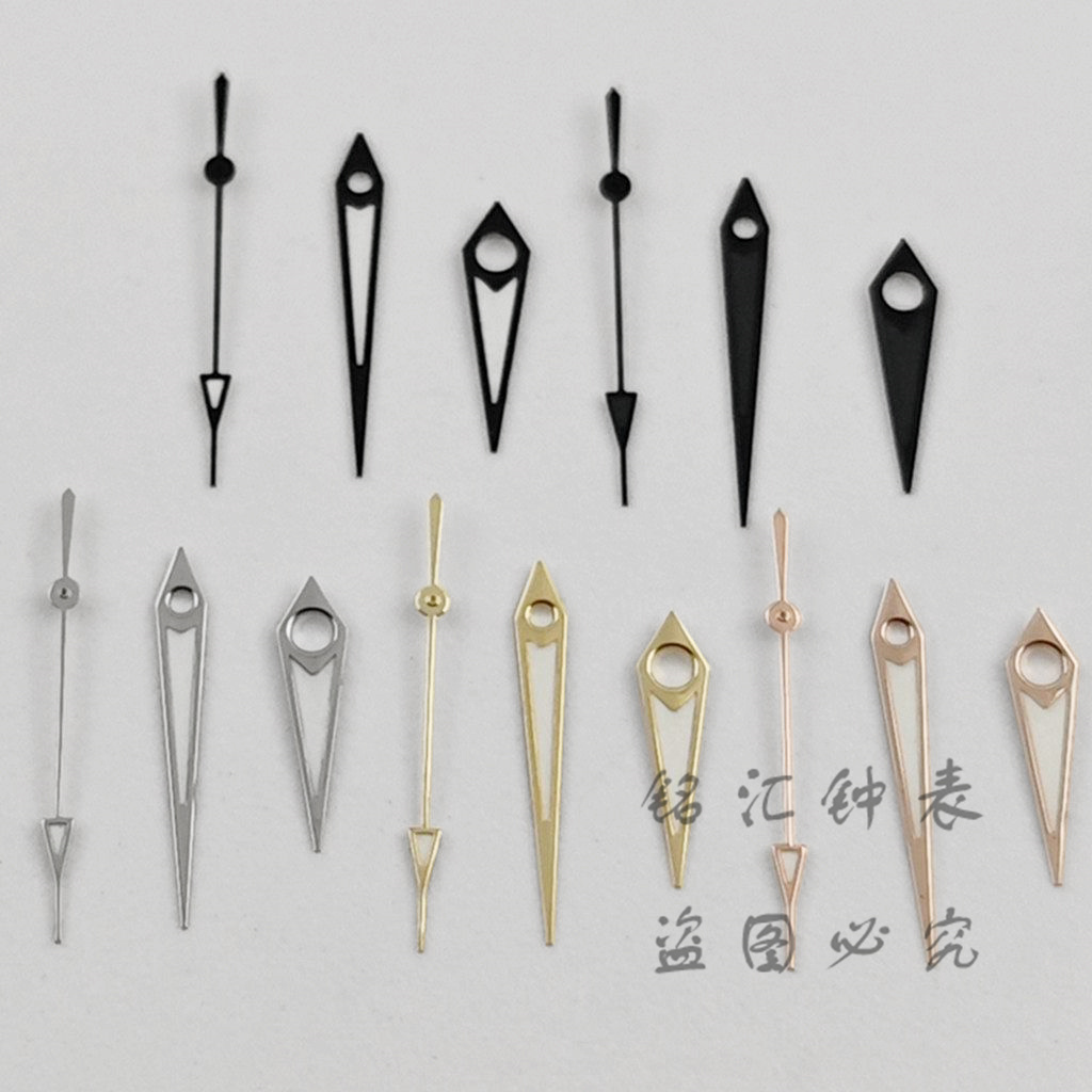 블랙 그레이 NH35 핸드 로즈 골드 실버 골드 시계  - Diy Electronics Watch 리뷰 및 가격
