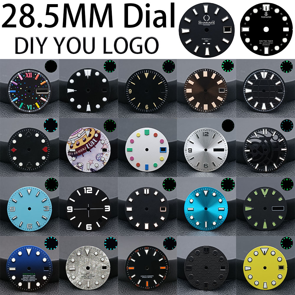 28.5mm 다이얼 직경 N H35/NH36 무브먼트  - Diy Electronics Watch 리뷰 및 가격