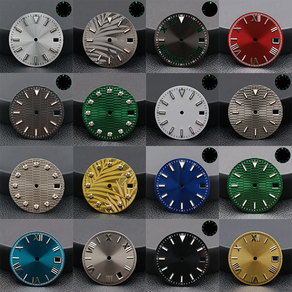28.5mm 다이얼 직경 N H35/NH36 무브먼트  - Diy Electronics Watch 리뷰 및 가격
