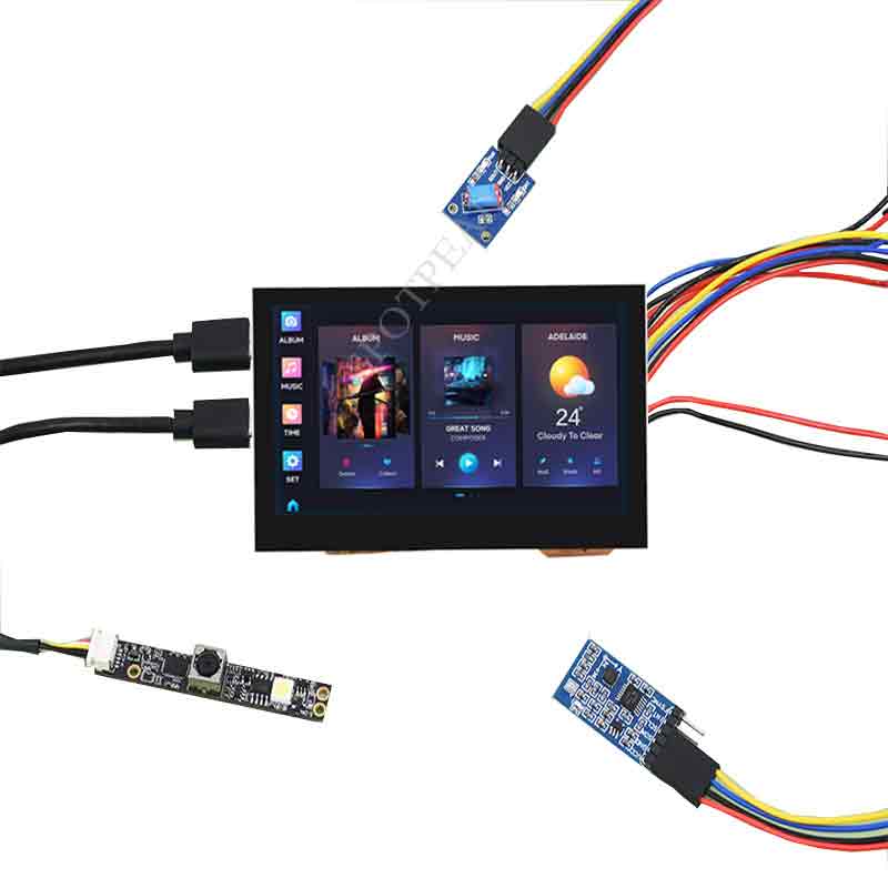 센서 포함 캡티브 터치스크린 디스플레이 보드, LVGL - I2C Lcd Display 리뷰 및 가격