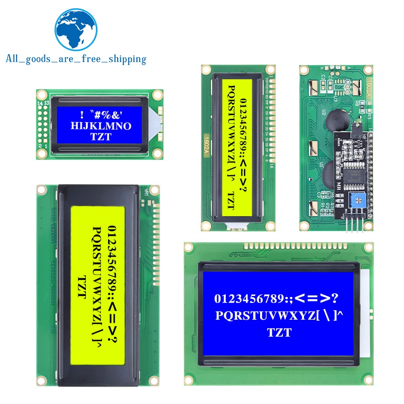 TZT LCD 1602 2004 12864 모듈, 블루 - I2C Lcd Display 리뷰 및 가격