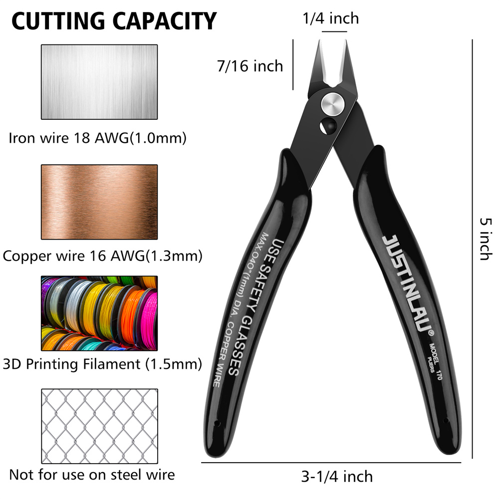 미니 포인티드 노즈 플라이어 모델 플라이어, 1쌍, 와 - Wire Stripper Cutter 리뷰 및 가격