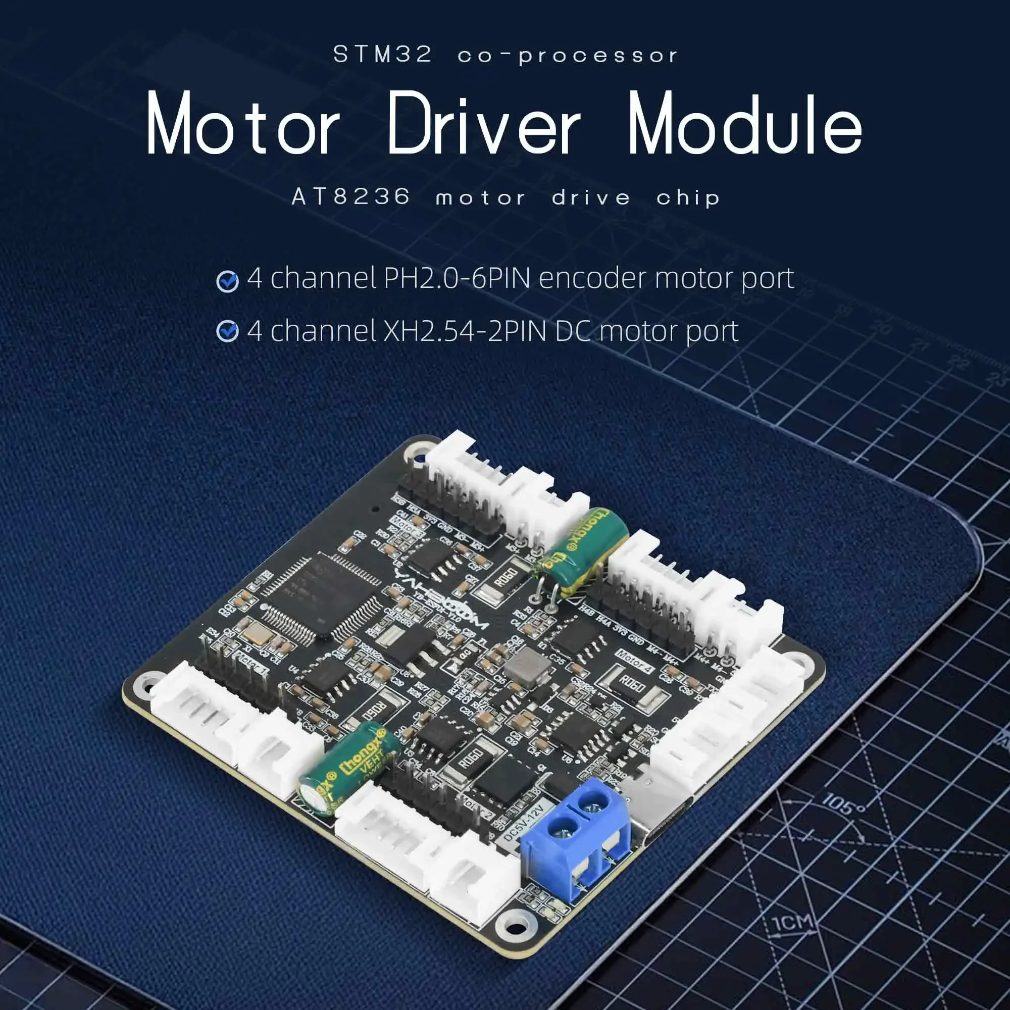 Yahboom 4채널 인코더 모터 드라이버 모듈 전압  - Diy Electronics Project 리뷰 및 가격