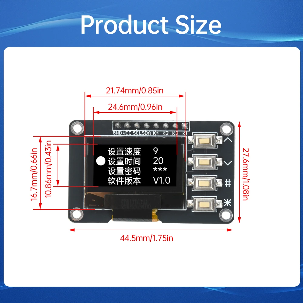 Arduino 0.96인치 OLED 디스플레이 SSD1 - I2C Lcd Display 리뷰 및 가격
