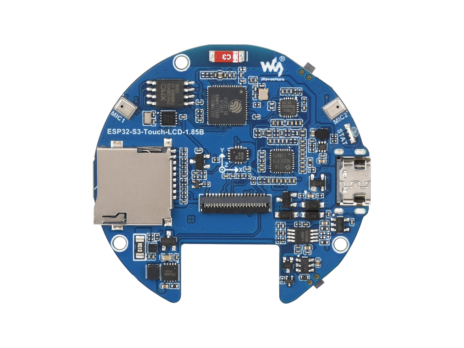 ESP32-S3 1.85인치 LCD 정전식 터치 디스플 - Diy In Electronics 리뷰 및 가격