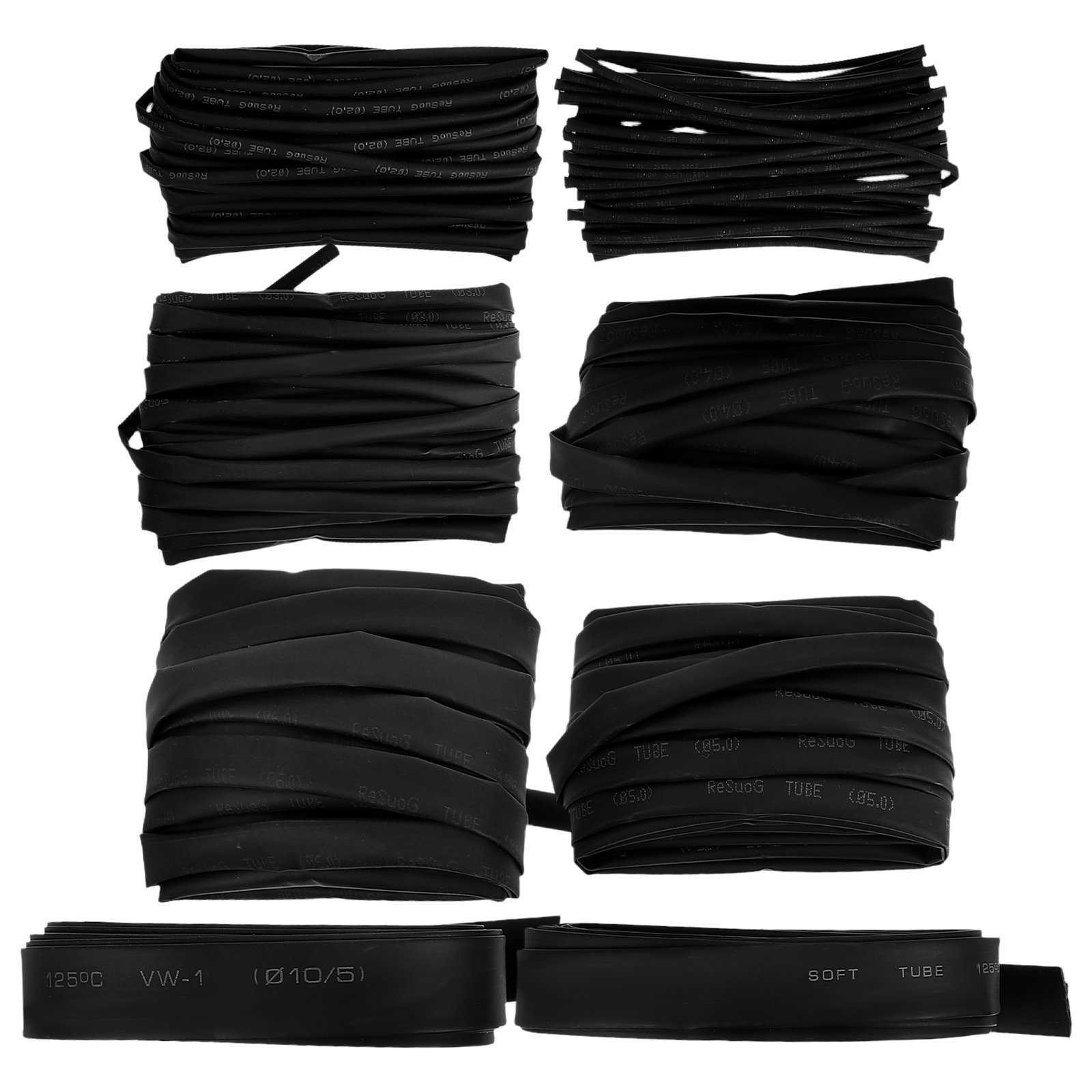 8Pcs 헤비 듀티 열수축 튜브 산업용 배선 키트 수축 - Heat Shrink Tubing 리뷰 및 가격