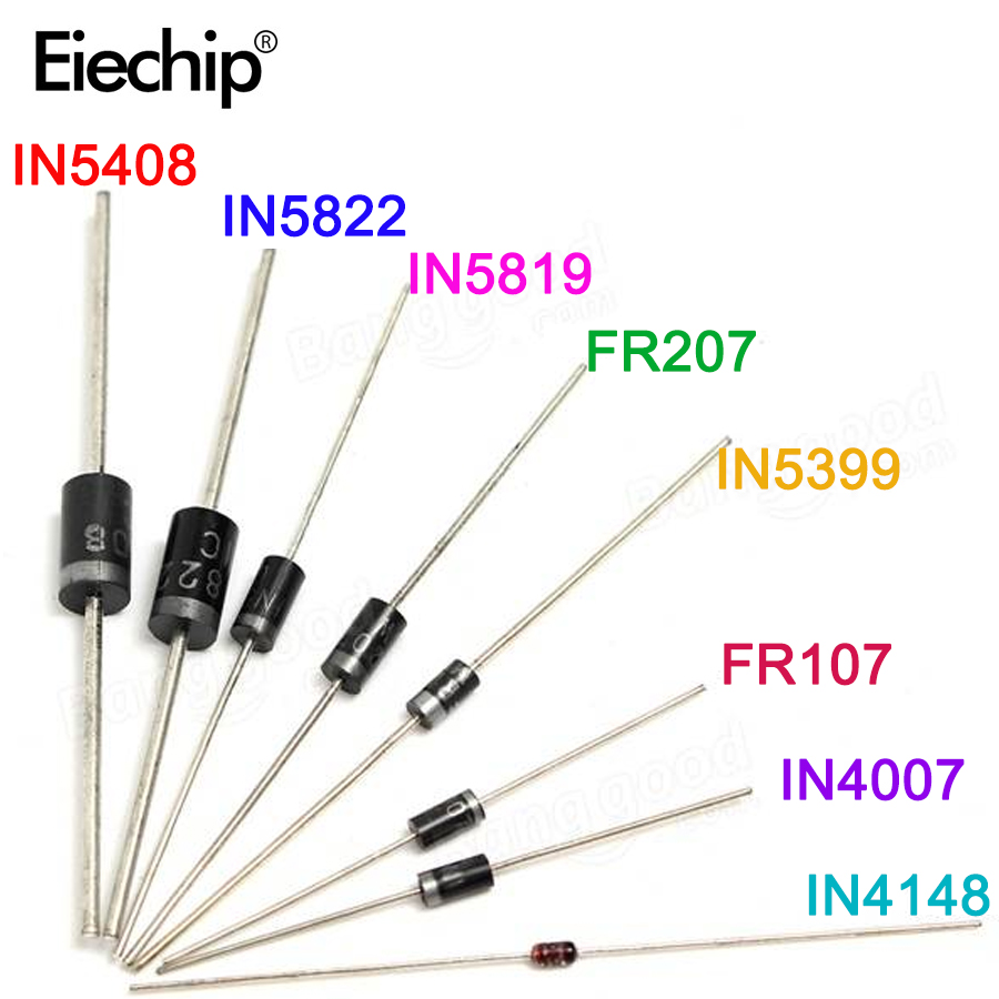 100 개/몫 정류기 다이오드 세트 팩 1N4148 1 - Diy Motorcycle Electronics 리뷰 및 가격