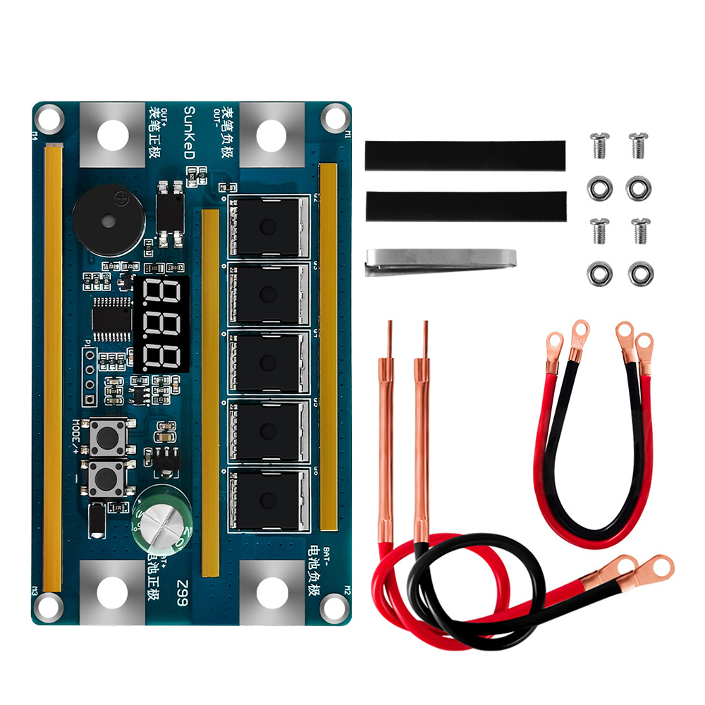 12V 스폿 용접기 PCB 회로 기판 18650 리튬  - Diy Electronics Spot Welder 리뷰 및 가격