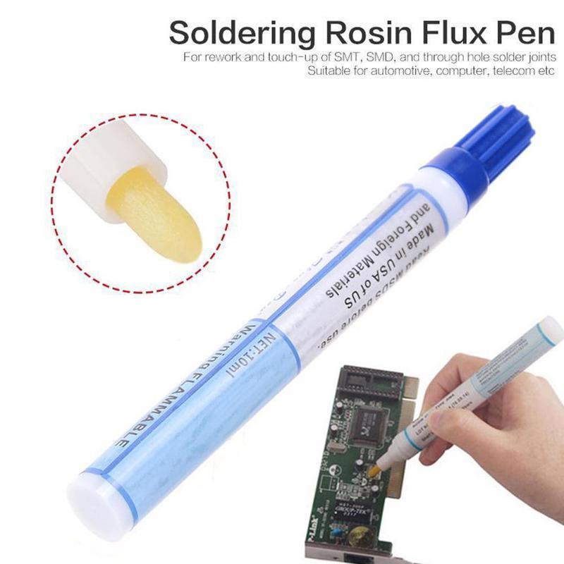 10ml 솔더링 로진 플럭스 펜 951 저용량 비세척  - Flux Pen Electronics 리뷰 및 가격