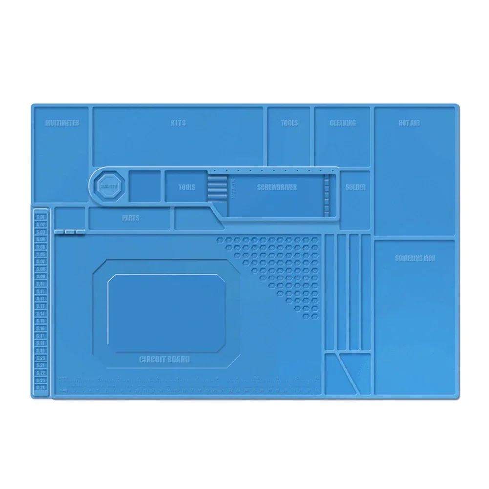 1 Pcs 납땜 매트 내열성 실리콘 작업 패드 55x3 - Diy Electronics Workstation 리뷰 및 가격