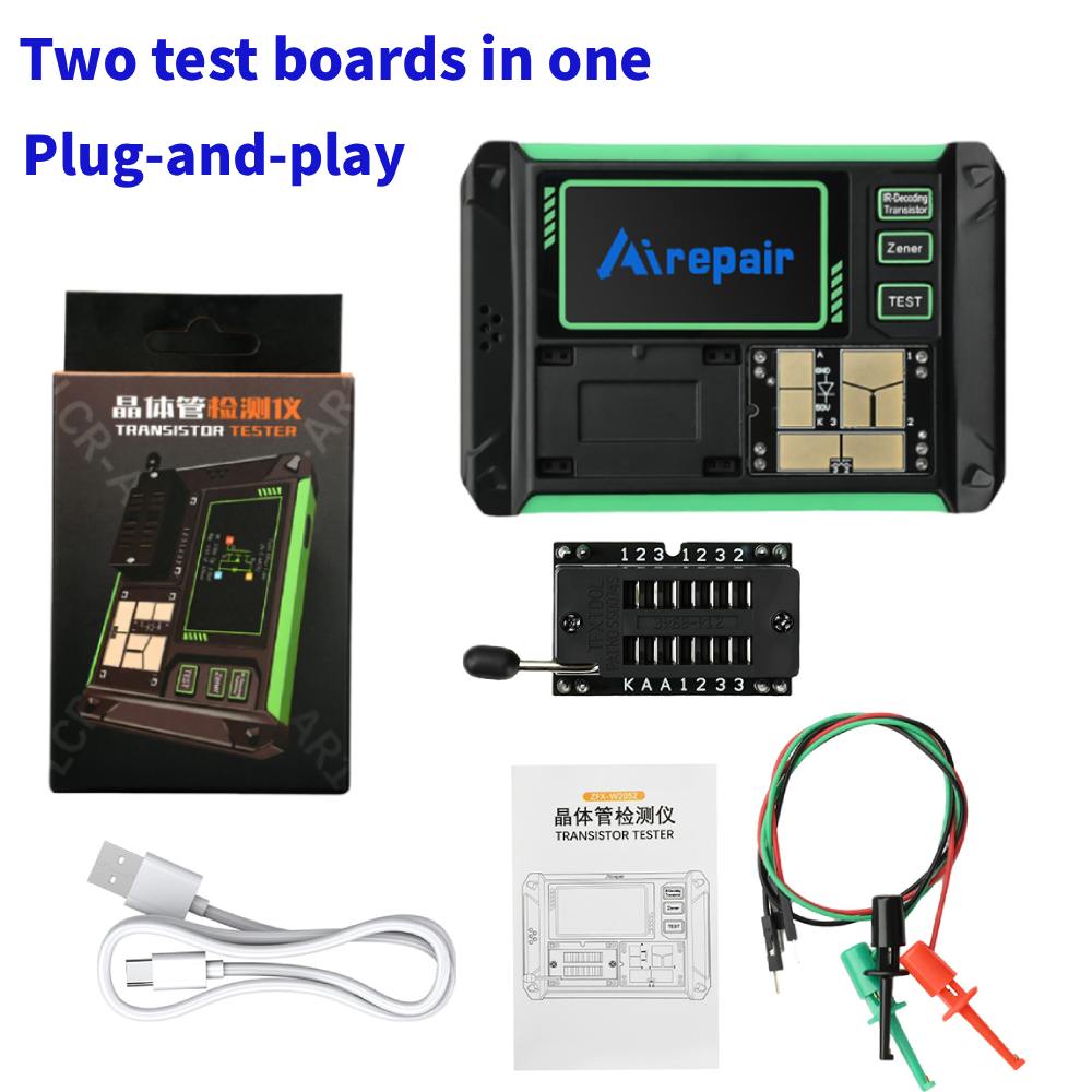 LCR-AR1 다기능 트랜지스터 테스터 커패시턴스 저항 - Diy Home Electronics Lab 리뷰 및 가격