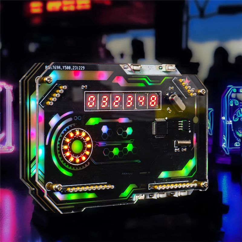ABLU-데스크탑 디지털 시계 전자 DIY 키트 사이버 - Diy Innovative Electronics 리뷰 및 가격
