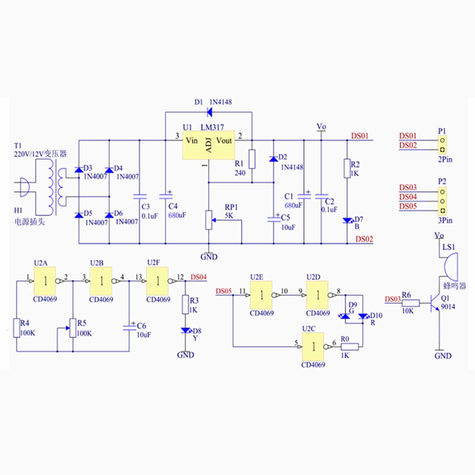 DIY 전원 공급 장치 보드 조정 가능한 전압 조정기  - Diy Home Electronics Lab 리뷰 및 가격