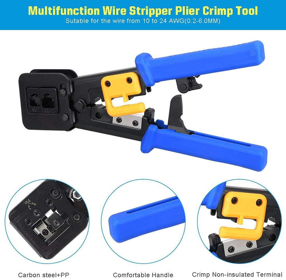 Pass-Through/EZ RJ11/RJ12/RJ45 - Wire Stripper Cutter 리뷰 및 가격