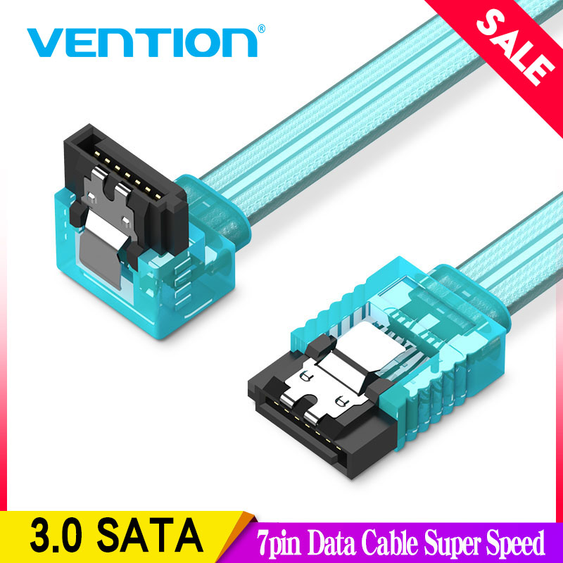 Vention Sata 3.0 7핀 데이터 케이블 초고 - Diy Electronics Wire 리뷰 및 가격