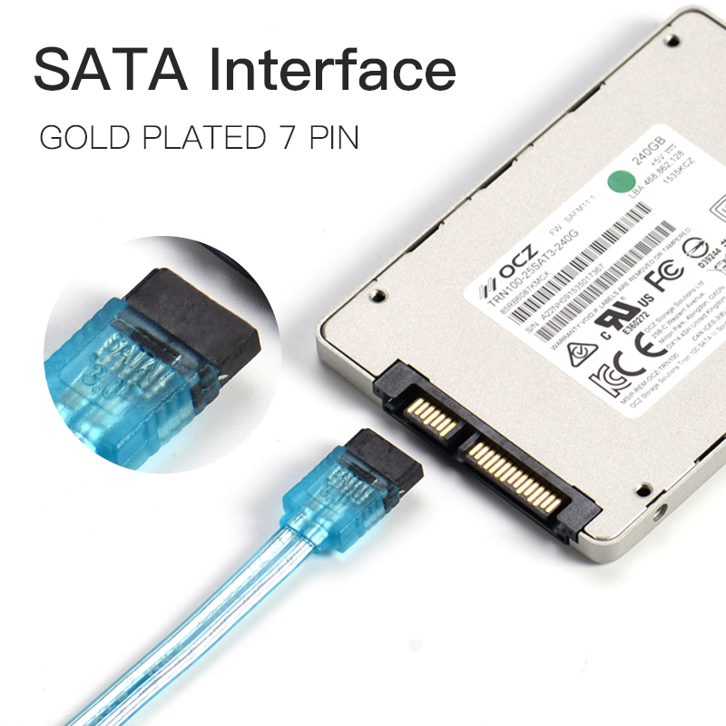 Vention Sata 3.0 7핀 데이터 케이블 초고 - Diy Electronics Wire 리뷰 및 가격