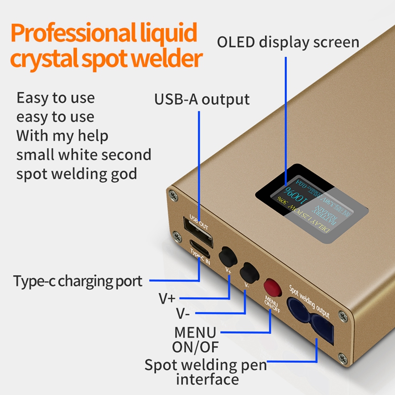 10600mah DX10 휴대용 스폿 용접기 기계 6* - Diy Electronics Spot Welder 리뷰 및 가격