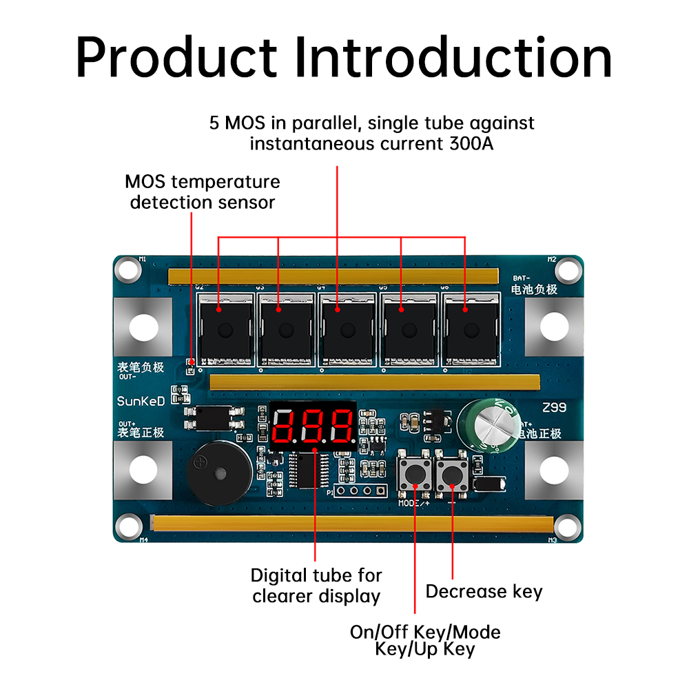 Z99 12V 휴대용 스폿 용접기 키트, 99단계 전력 - Diy Electronics Spot Welder 리뷰 및 가격