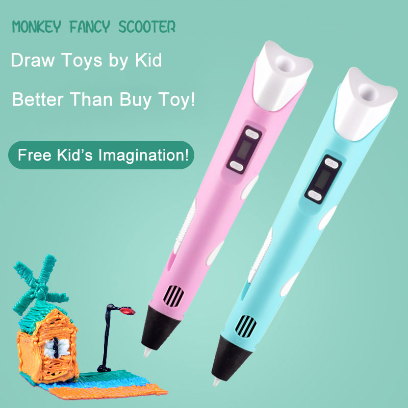 LED 디스플레이가 있는 전자 3D 프린팅 펜, 25M - Diy Electronics For Kids 리뷰 및 가격
