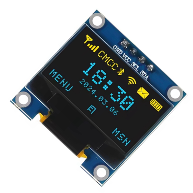 0.96인치 OLED 디스플레이 스크린 모듈 I2C I - I2C Lcd Display 리뷰 및 가격