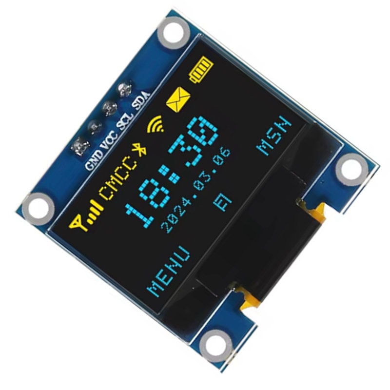 0.96인치 OLED 디스플레이 스크린 모듈 I2C I - I2C Lcd Display 리뷰 및 가격