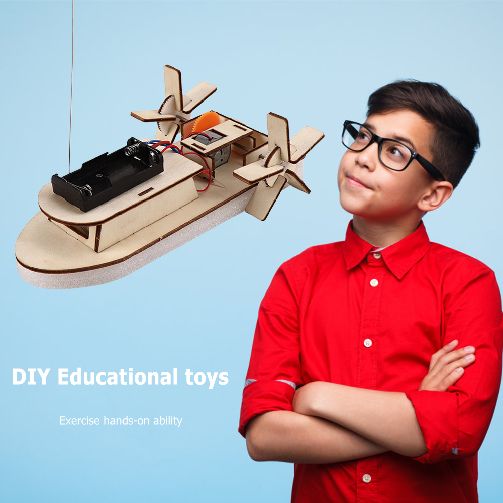 DIY 보트 모델 과학 장난감 어린이 줄기 전기 교육  - Diy Electronics For Kids 리뷰 및 가격