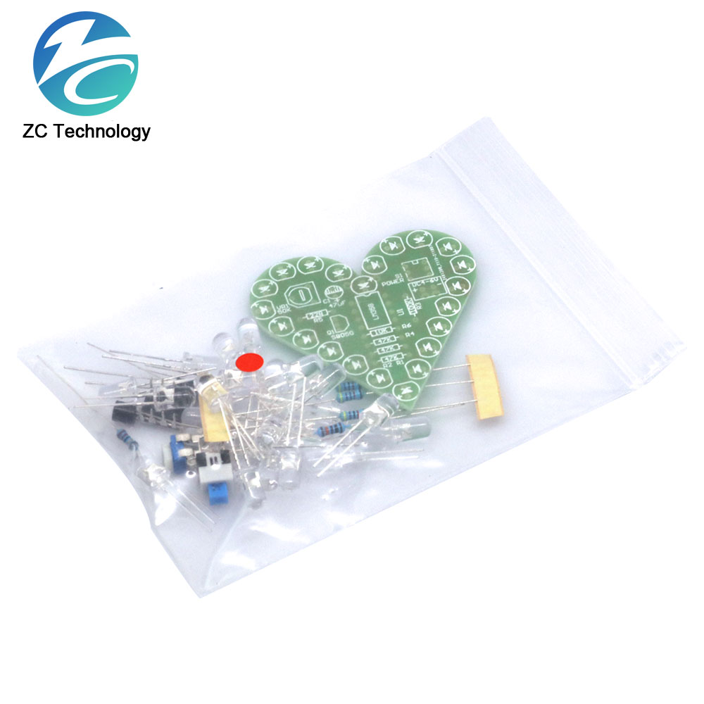 DIY 키트 심장 모양 호흡 램프 키트, DC 4V-6 - Diy Electronics For Kids 리뷰 및 가격