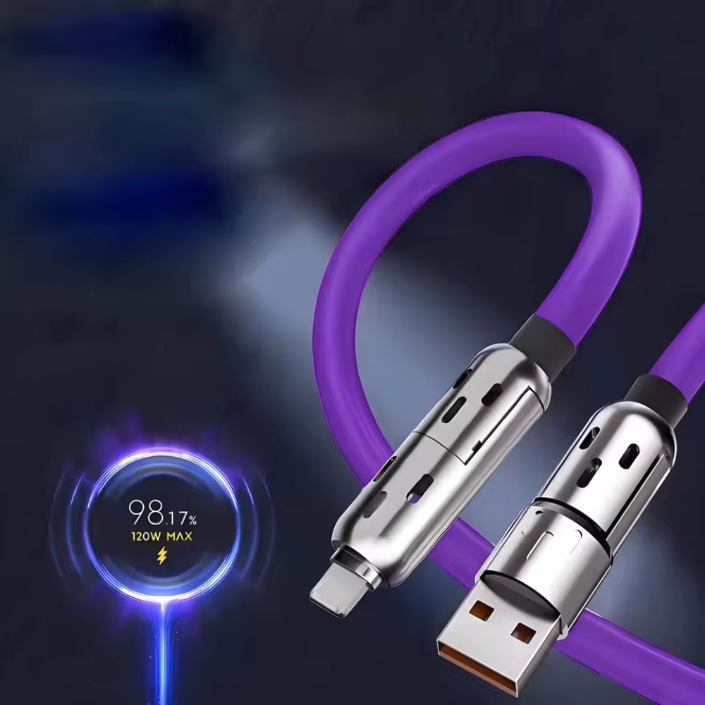 4 in 1 멀티 커넥터 충전기 회전 엘보 USB -  - Diy Electronics Wire 리뷰 및 가격