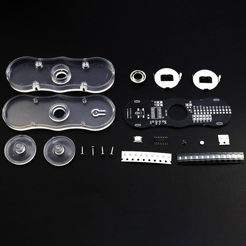 LED 회전 2 잎 손가락 끝 자이로 키트 다채로운 발 - Useful Diy Electronics 리뷰 및 가격