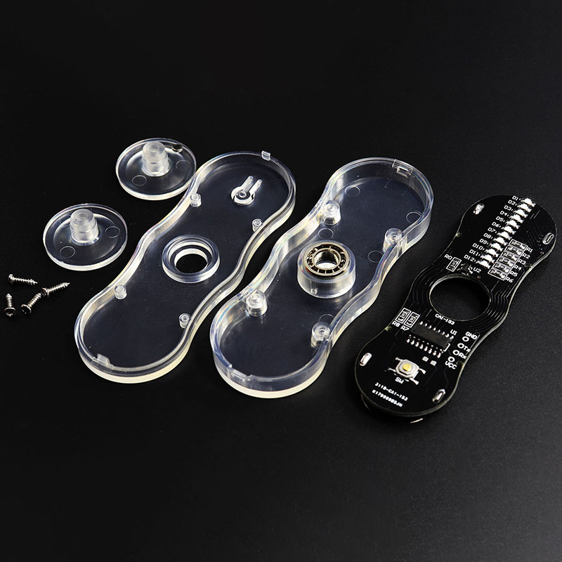 LED 회전 2 잎 손가락 끝 자이로 키트 다채로운 발 - Useful Diy Electronics 리뷰 및 가격