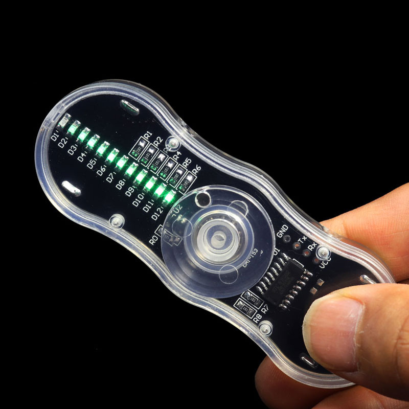 LED 회전 2 잎 손가락 끝 자이로 키트 다채로운 발 - Useful Diy Electronics 리뷰 및 가격