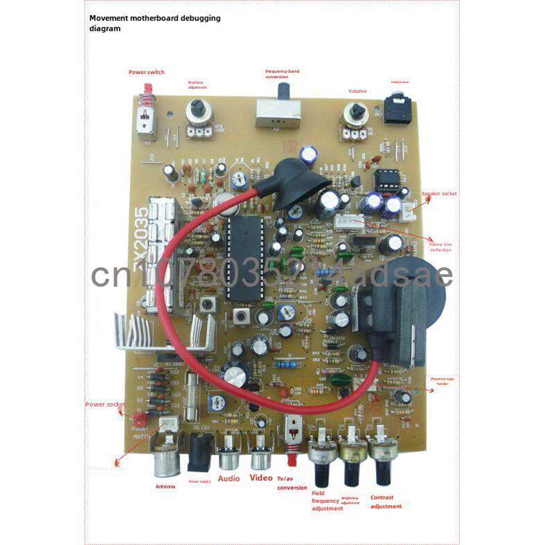 5.5인치 흑백 TV 메인보드 키트/부품, 전자 교육용 - Diy Electronics Project 리뷰 및 가격