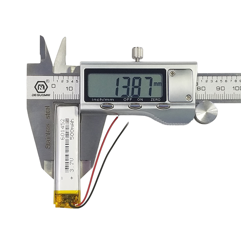 컴팩트 3.7V 500mAh 리튬이온 배터리 60145 - Diy Wearable Electronics 리뷰 및 가격