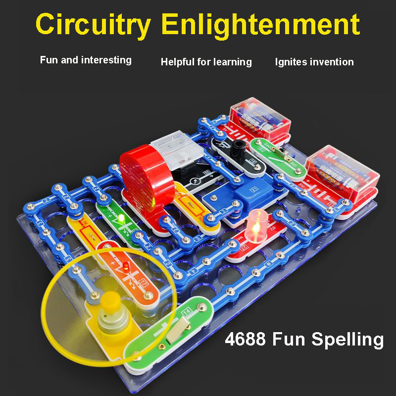 회로 전자 과학 교육 조립, 물리학 회로 실험 탐험 키 - Diy Electronics For Kids 리뷰 및 가격