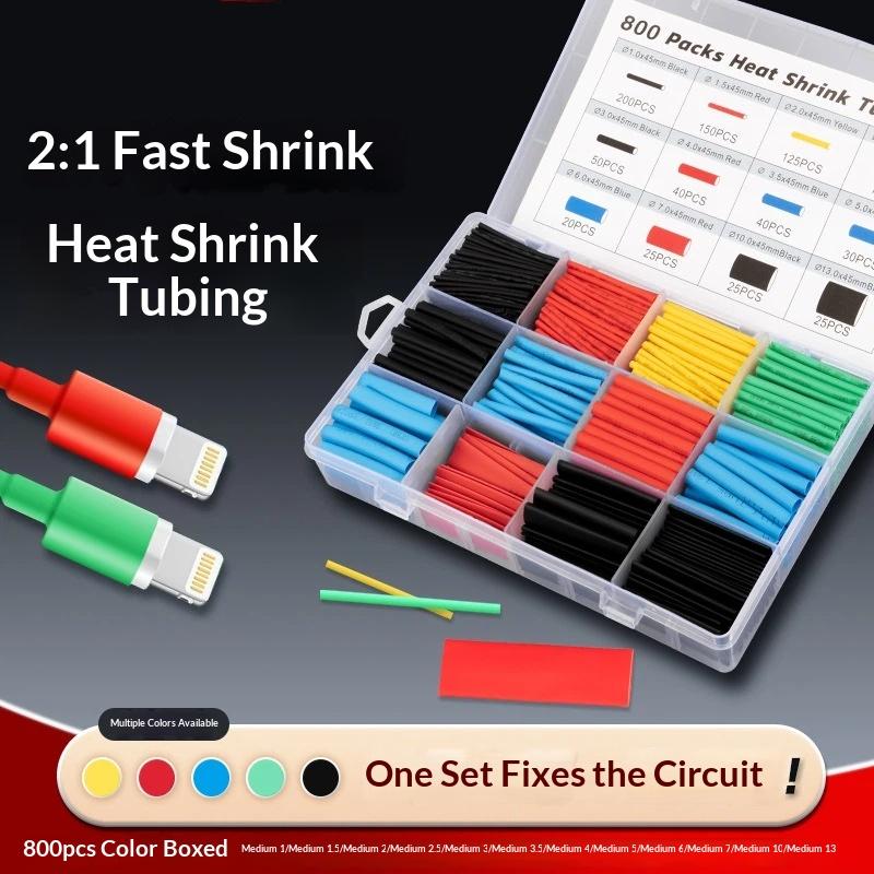 열수축 튜브 키트 산업용 등급 내열 절연 슬리브(전기  - Heat Shrink Tubing 리뷰 및 가격