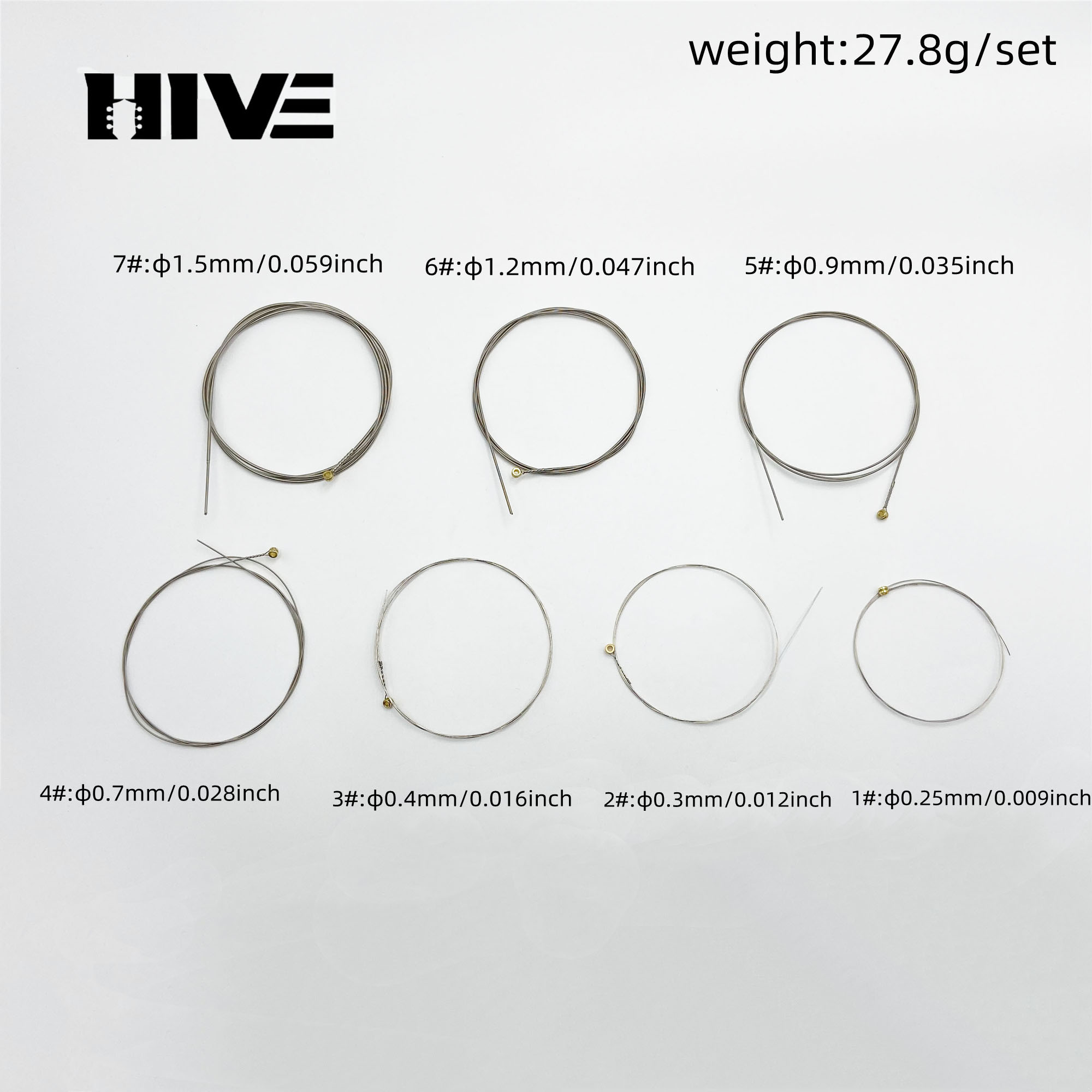 7줄 일렉트릭 기타 줄 니켈 합금 일렉트릭 기타 스틸  - Diy Electric Guitar Electronics 리뷰 및 가격