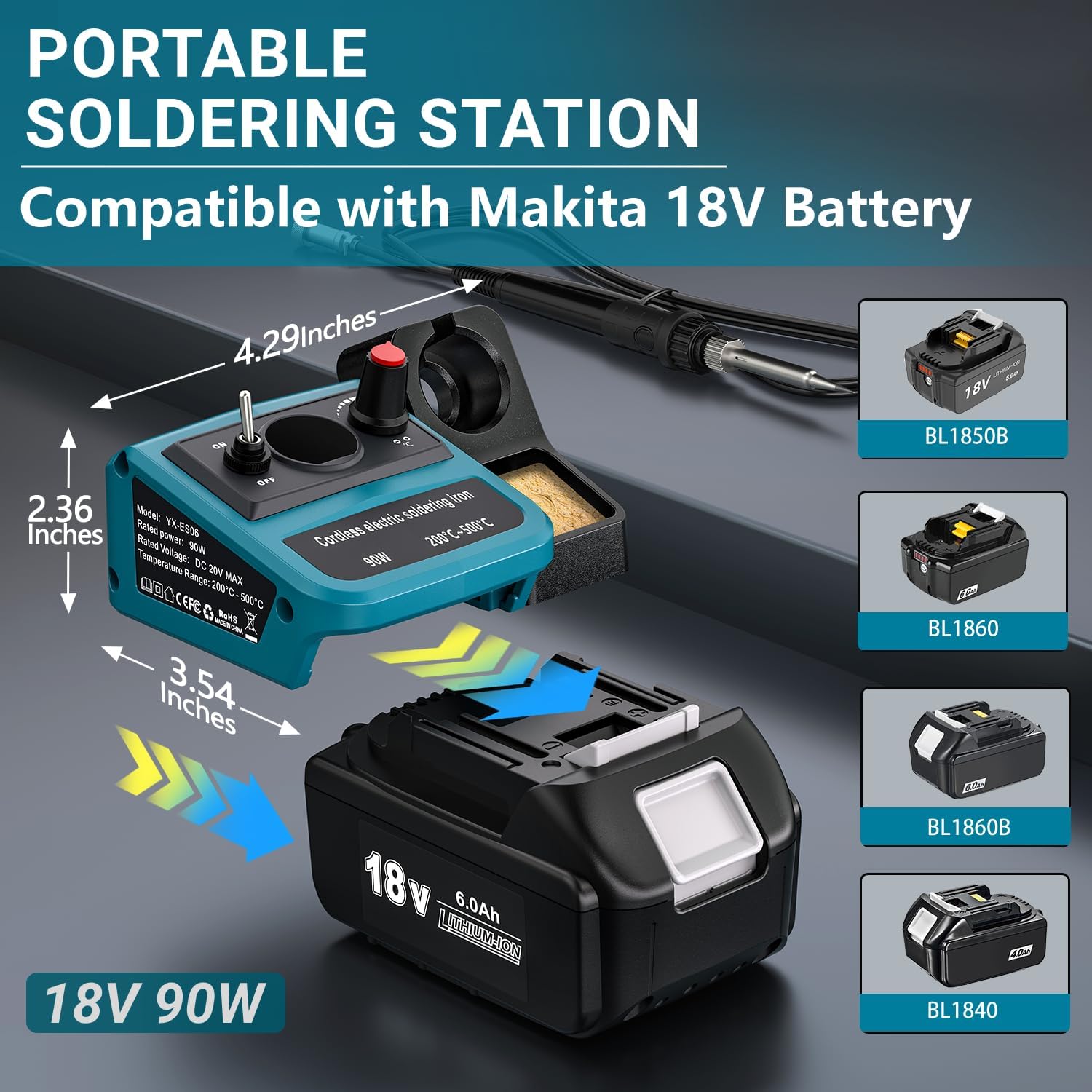 마키타 18V LXT 배터리용 90W LED 디지털 무 - Useful Diy Electronics 리뷰 및 가격