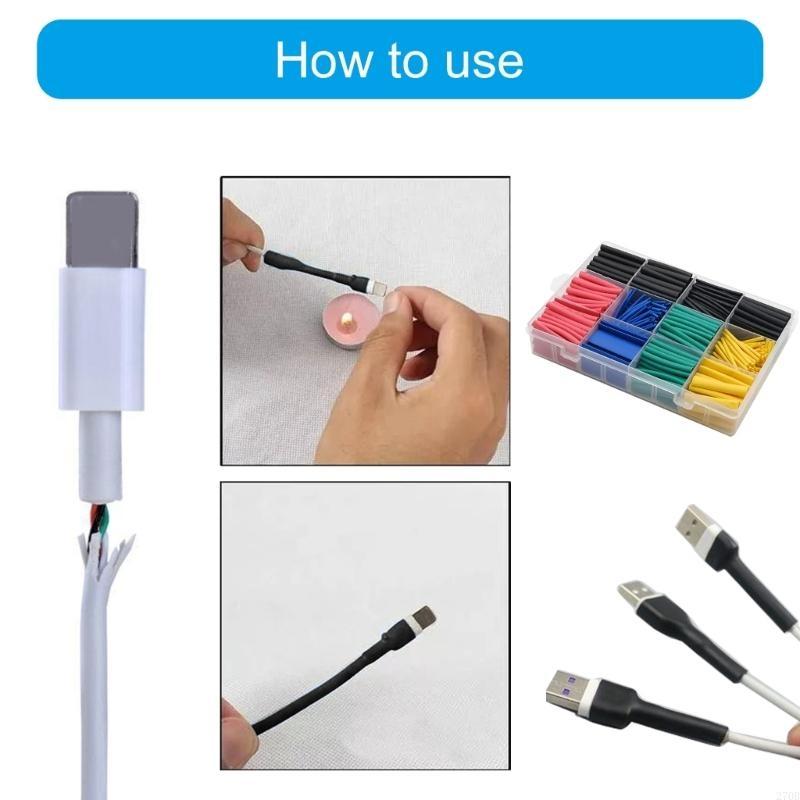 전기 절연을 위한 다양한 크기와 색상의 열수축 튜브 키 - Heat Shrink Tubing 리뷰 및 가격