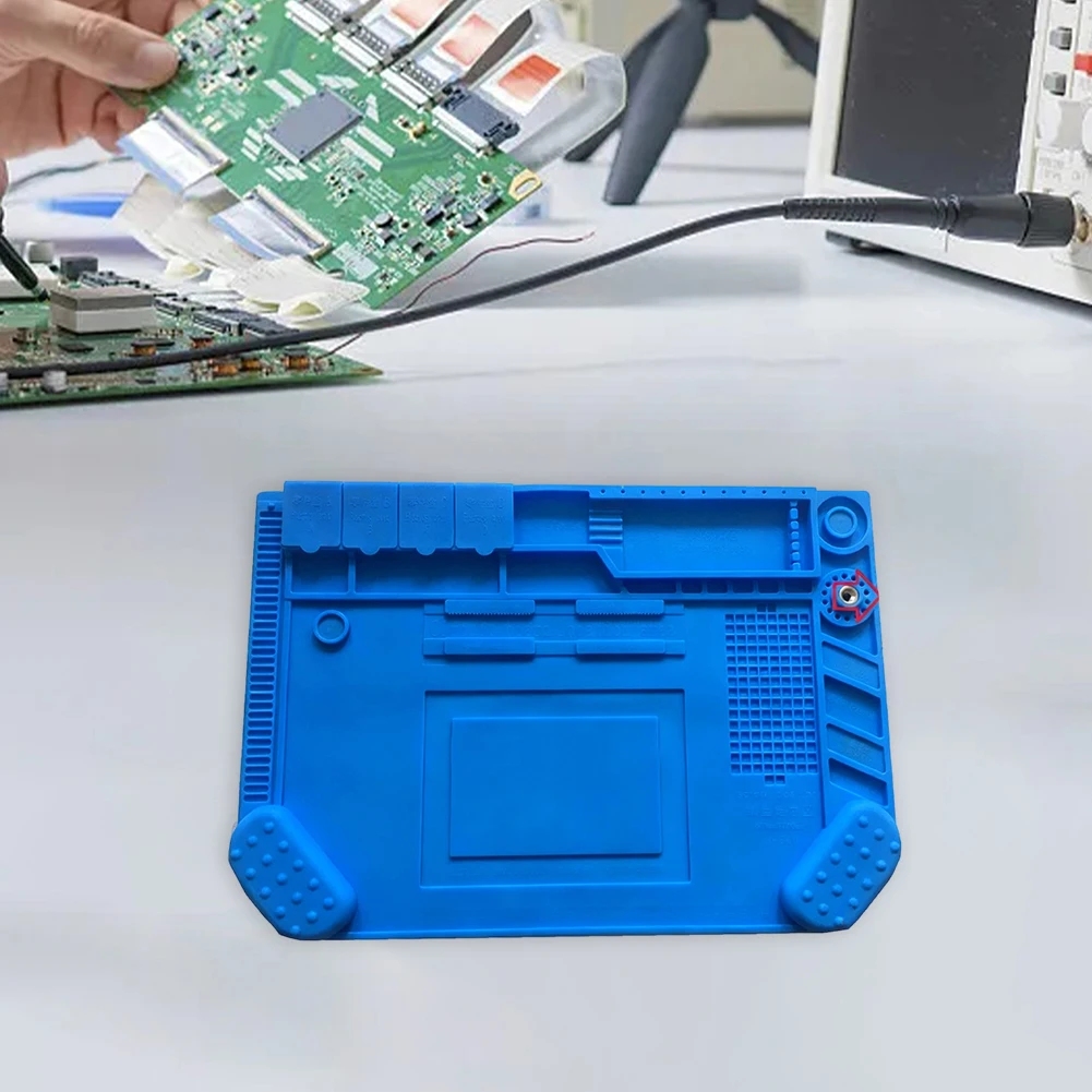 A-500 납땜 스테이션 매트 실리콘 작업 매트 내열성 - Diy Electronics Workstation 리뷰 및 가격