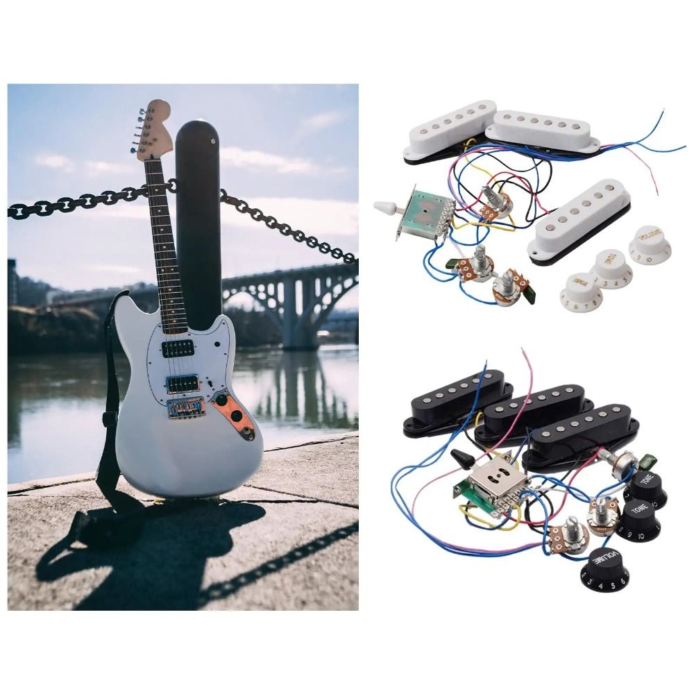 5방향 스위치 일렉트릭 기타 픽업 투톤 원볼륨 DIY  - Diy Electric Guitar Electronics 리뷰 및 가격